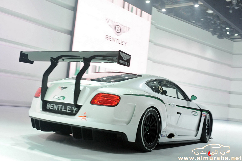 بنتلي تعود للسباق بمفهوم عالمي جديد جي تي 3 الجديدة بالفيديو Bentley Continental GT3 2013 2